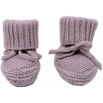 Lodger Slipper Knit пинетки SLK 107_0-6, 0-6M, 100% хлопок, розовые, для девочек (SLK 107_0-6)