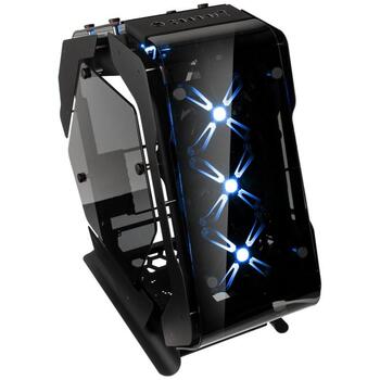 Zalman Datoru korpuss Z-Machine 500, 10.5kg, Melna, Alumīnijs, Rūdītais stikls, 7 x PCI, 1 x 3.5
