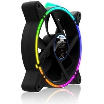 Zalman Вентилятор ZM-RFD120A, 120 мм, 5V, 3-pin, 1500 RPM, 34,34 cfm, 25,6 dB, Multi LED, 160 g (ZM-RFD120A)