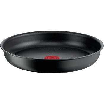 Tefal Pannas komplekts L7649253, 24/28cm, no alumīnija, titāna pārklājums, noņemama rokturis, piemērots indukcijai (L7649253)