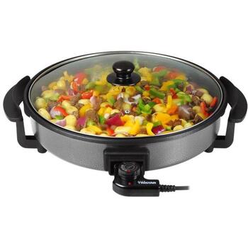 Tristar Multifunkcionāla grila panna PZ-2963, 230 V, 30 cm, 1500 W, fiksēta rokturis, melna (PZ-2963)