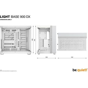 Be Quiet Корпус LIGHT BASE 900 DX BGW70, 532mm, 327mm, 484mm, 4x2.5