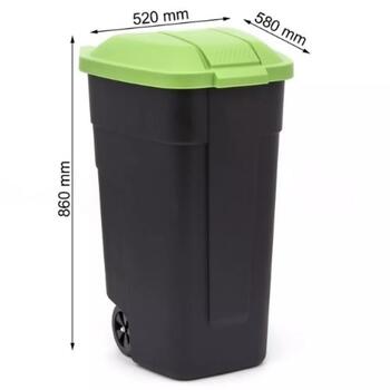 Урна на колесах 110л 0812900847 Curver (2912900847)