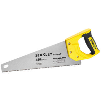 Rokas zāģis Sharpcut™ 380mm, 7 ZPI, indukcijas rūdīti zobi, STHT20366-1, Stanley (STHT20366-1)