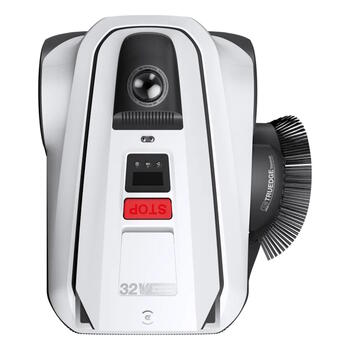 Ecovacs GOAT A1600 LiDAR PRO robotizēts zāles pļāvējs bez vada 1600m² 330mm LiDAR navigācija Melns Balts (GOAT A1600)