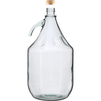 Browin бутыль 640015, 5 L, 35 см, с винтовой крышкой, стекло, ручка, без корзины (640015)