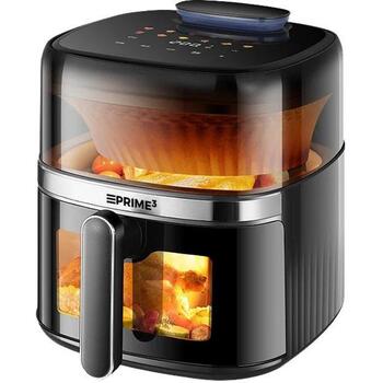 Prime3 Gaisa fritieris SAF51, 1500W, 6l, 1 grozs, 12 programmas, skārienekrāns, tvaika funkcija (SAF51)