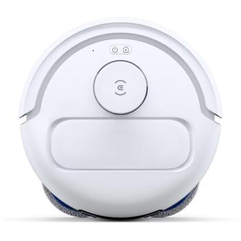 Ecovacs робот-пылесос DEEBOT MINI 2, 10000 Па, 3200 мАч, 189 мин, влажная и сухая уборка, док-станция, лазерная навигация, белый (DEEBOT MINI 2)