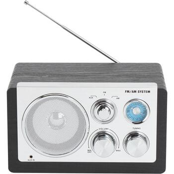 Denver Радио TR-63 111101000700, AM/FM, 15W, 1.5W RMS, AUX вход, телескопическая антенна, встроенный источник питания (111101000700)
