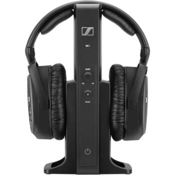 Sennheiser RS 175-U bezvadu austiņas, 508676, 17-22000 Hz, 114 dB, 100 m, 18 h, virs auss, melnas (508676)