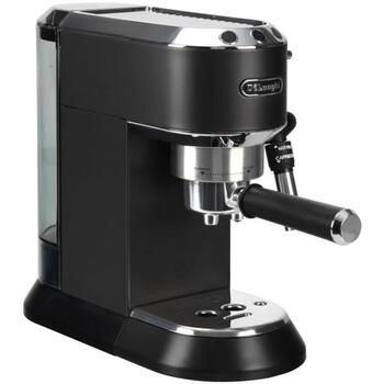 Delonghi Полуавтоматическая кофемашина EC685.BK, 15 бар, 1300 Вт, 1.1 л, паровой капучинатор, Thermoblock, сталь (EC685.BK)