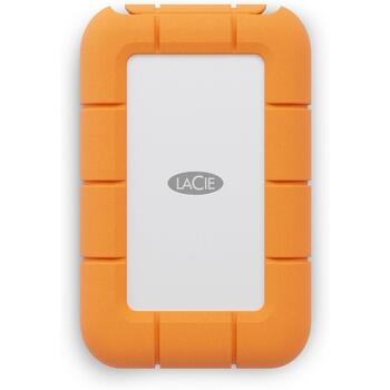 LaCie SSD ārējais STMF4000400 4TB, USB Type-C, USB 3.2 Gen 2x2, Lasīšanas ātrums 2000 MB/s, IP54 aizsardzība, Ūdensizturīgs (STMF4000400)