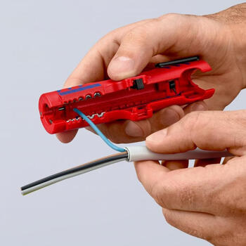 Инструмент для снятия изоляции, Ø8–13 мм, 0,2–4 мм2 1685125SB KNIPEX (16 85 125 SB)