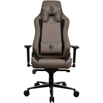 Arozzi Vernazza SoftPU VERNAZZA-SPU-BWN, 72cm, 47-57cm, 5, ergonomisks, 3D regulējami roku balsti, galvas atbalsts (VERNAZZA-SPU-BWN)