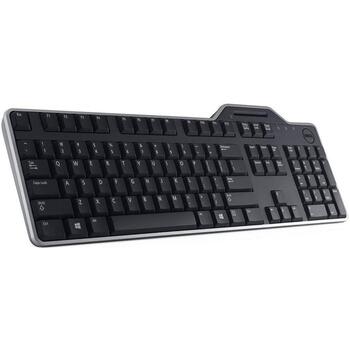 Dell Pro Smartcard KB813 tastatūra 580-18366_LT, USB, melna, ūdensizturīga, QWERTY, 1 x USB kabelis (580-18366_LT)