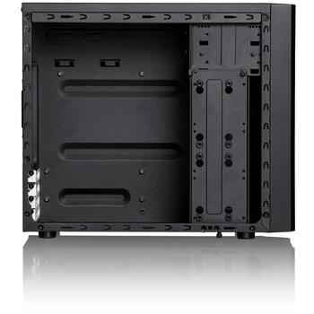 Fractal Design компьютерный корпус Core 1000 USB 3.0 FD-CA-CORE-1000-USB3-BL, Micro ATX, черный, 2x 5.25 дюйма, 2x 3.5 дюйма (FD-CA-CORE-1000-USB3-BL)