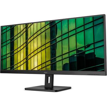Aoc монитор U34E2M, 3440 x 1440, 100 Гц, 2 x HDMI, 1 x DP, VA, 21:9, 4 мс, 300 нит, 4000:1, 16,7 млн цветов, VESA 100 x 100 (U34E2M)