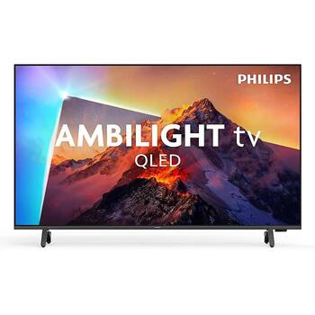 Philips QLED televizors 43PQS8611/12, 43 collas, 4K UHD, 3840 x 2160 pikseļi, 60 Hz, Smart TV, Titan OS, Ambilight, AmbiScape (43PQS8611/12)
