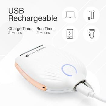 Rio SHSH-WH-BOT-EU/1.0 Go Smooth Lady Shaver, White (SHSH-WH-BOT-EU/1.0)