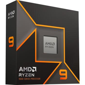Amd Ryzen 9 9900X процессор 100-100000662WOF, 4.4 GHz, 76 МБ, 12 ядер, 24 потока, 120 Вт, PCIe 5.0, DDR5-SDRAM (100-100000662WOF)