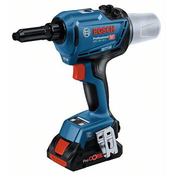 Аккумуляторный заклепочник GRG 18V-16 (2xProCORE18V 4.0Ah; 1xGAL 18V-40; L) 06019K5001 BOSCH (06019K5001)
