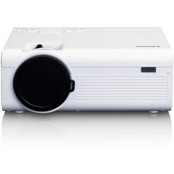 Lenco LPJ-280WH проектор, 800x480, 2800 люмен, 3000:1, 2xHDMI, USB, VGA, MHL, стереодинамики (LPJ-280WH)