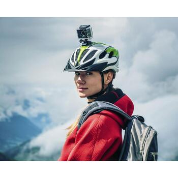 Unknown Brand 12891 GoXtreme Helmet Mount 55236, пассивный держатель, черный, голова, совместим с GoPro (55236)