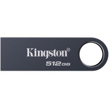 Kingston USB флеш-накопитель KE-U2X512-1AC 512GB, 220MB/s чтение, 100MB/s запись, металлический корпус, Type-A (KE-U2X512-1AC)