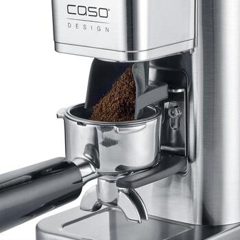 Caso Кофемолка Barista Chef Inox 01834, 150 Вт, 250 г, 12 шт., нержавеющая сталь, 48 настроек помола (01834)
