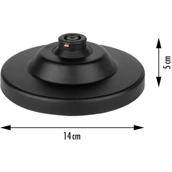 Gastroback Чайник 42446, 3000W, 1.5л, 40°C, 80°C, 90°C, 100°C, нержавеющая сталь, двойные стенки, цифровой дисплей (42446)