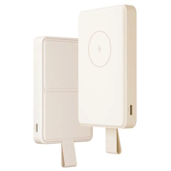 Компактный внешний аккумулятор с 24-контактным USB-C разъёмом и ёмкостью 6000 mAh Power Bank бежевый BHR9074GL Xiaomi (BHR9074GL)
