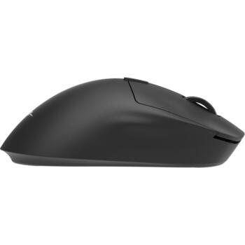 White Shark игровая мышь TOR WGM-5024 TOR-B, черная, 6200-12000 DPI, 1000 Hz, 6 кнопок, 300 mAh, 1.5 м, USB-C, BT 5.1, 2.4 GHz (TOR-B)