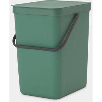 Brabantia Sort & Go мусорное ведро 129964, 25 л, 40 см, Fir Green, для сортировки, с крышкой (129964)