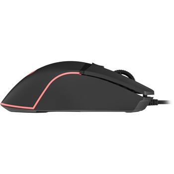 Genesis Krypton 220 datorspēļu pele NMG-1770, 6400 DPI, USB Type-A, optiskā, 6 pogas, RGB apgaismojums, ergonomisks, labās rokas (NMG-1770)