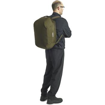 Thule дорожная сумка 3205616, 40 л, молния, плечевой ремень, ручки, внешний карман, зелёная (3205616)