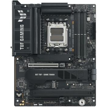 Asus TUF GAMING X870E-PLUS WIFI7, AMD, Socket AM5, DDR5, 256 GB, 4 DIMM, 4 M.2, 2.5 Gb Ethernet, Wi-Fi 7, 7.1 kanālu audio (TUF GAMING X870E-PLUS WIFI7)