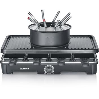 Severin RG 2347, fondī un rakletes kombinācija, 1400W, keramikas pārklājums, 8 personām, LED termostats (2347)