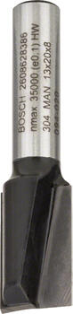 Pirkstfrēze frēze HM B=13mm, l=20 mm,kāts 8mm, Rokas frēzēm, malu frēzēm GROPJU FRĒZE STANDARD FOR WOOD, 2608628386, BOSCH (2608628386)