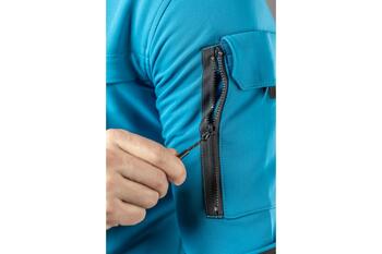 Hogert Darba jaka BEELITZ HT5K818-XL, 95% poliesters, 5% elastāns, 270 g/m², 1 krūšu kabata ar rāvējslēdzēju, 2 ceļa kabatas (HT5K818-XL)