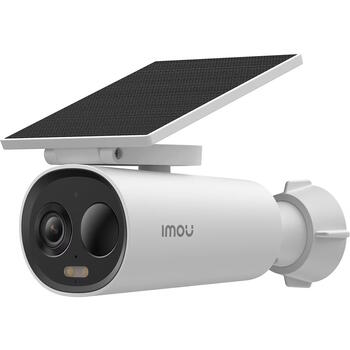 IMOU Cell 3C All In One IP камера видеонаблюдения для улицы 5MP Wi-Fi автономная солнечная батарея IPC-K9DC-5M0WEH-V2 белая (IPC-K9DC-5M0WEH-V2)