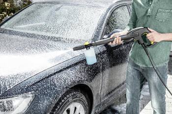 Karcher FJ пенная насадка 2.643-147.0, 0.6л, антрацит, прозрачный бак, дозировка (2.643-147.0)
