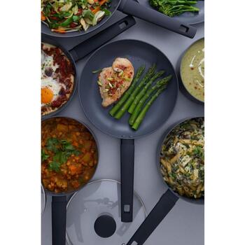 Russell Hobbs Cepšanas panna RH028371EU7, 24cm, 5cm, maigs pieskāriens, elektriskā, gāzes, stikla keramikas, indukcijas (RH028371EU7)