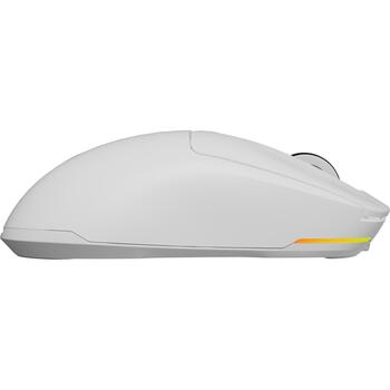 Genesis Zircon 660 PRO игровая мышь, NMG-2194, 26000 DPI, 6 кнопок, оптическая, 2.4 GHz, Bluetooth 5.0, USB, белая (NMG-2194)
