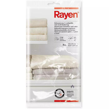 Rayen Pretkožu maisi segām 01605201, 4 gab., 110x50x20cm, lavandas aromāts (01605201)