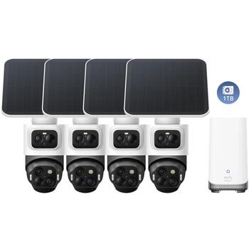 Anker Eufy tīkla kamera T8E00321, 16 MP, 2.8 mm/F1.6, IP65, H.264, H.265, PTZ, 8x optiskā tālummaiņa, 3840x2160, Wi-Fi (T8E00321)