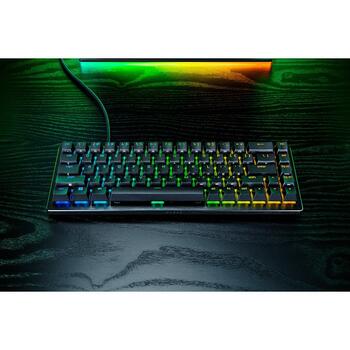 Razer tastatūra Huntsman V3 HE Magnetic Mini RZ03-05930100-R3M1, 65%, 8000Hz, USB-C, ASV, Hall efekta magnētiskie slēdži (RZ03-05930100-R3M1)