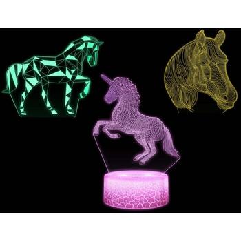Manta Декоративная лампа SNL116RGB, 5W, 5V, 2m, 3D эффект, 16 цветов, USB типа C, батарейки AA, 3 модели (SNL116RGB)