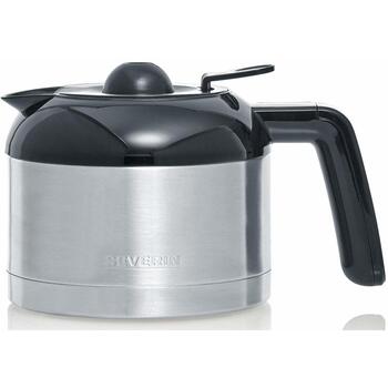 Severin KA 4845 фильтровая кофеварка, 8 чашек, 1л, 1000Вт, черный/нержавеющая сталь, автоотключение (KA 4845)