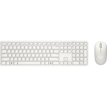 Dell Pro 5 KM526 Клавиатура и мышь комплект, 2.4 GHz, 3 кнопки, беспроводной, светло-серый (580-BDGZ)
