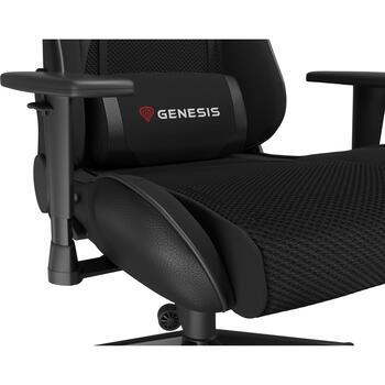 Genesis Игровое кресло Nitro 440 G2, NFG-2115, 126-133см, 18кг, 5 колес, эргономичное, регулируемая высота, поддержка поясницы (NFG-2115)